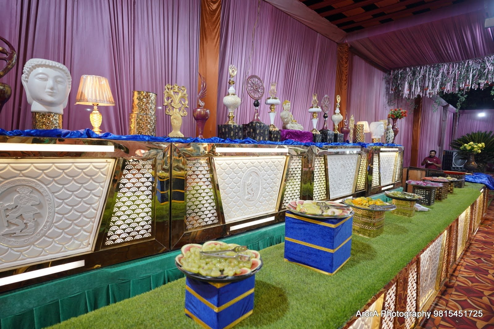 Bhaura Farm Royal Crystal event décor